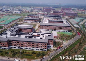 航拍見證奇跡 山東第一醫科大學濟南校區一年建成，建筑物電力系統安裝完成