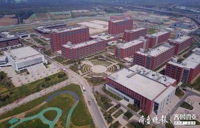 航拍透視 山東第一醫(yī)科大學(xué)濟南校區(qū)，一年建成的奇跡與電力系統(tǒng)安裝探秘